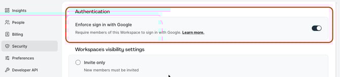Enforce Google 2