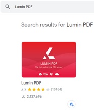 How do I access Lumin PDF?