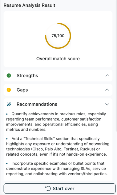 Resume checker 4