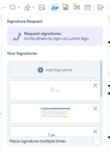 How Do I Collect Signatures With Lumin And Lumin Sign?