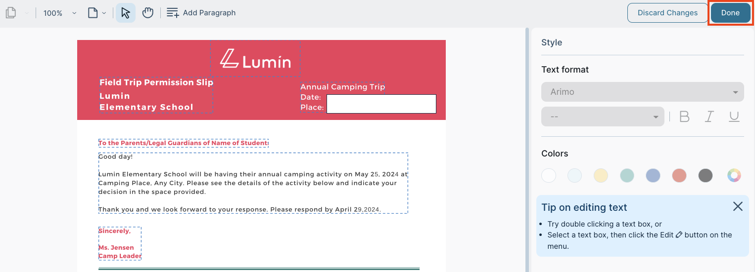 How can I edit my PDF?